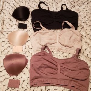 Kindred Bravely convertible pumping/nursing bra bundle